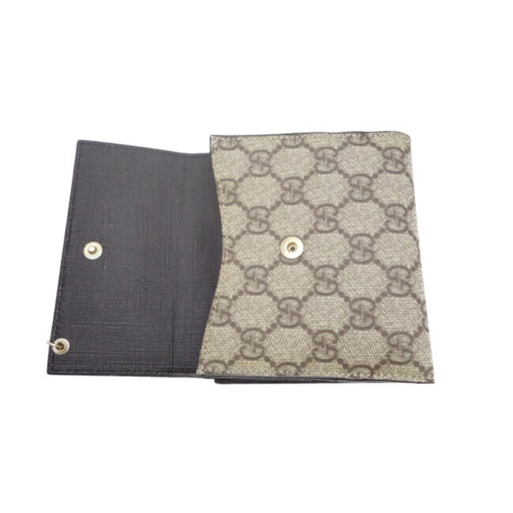 Gucci Wallet White Pattern Double Hook Beige - image 3